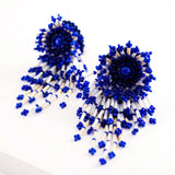 vintage beaded earrings