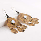 Hammered earrings