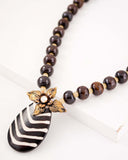 Brown necklace
