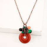 Unique boho chic necklace gift