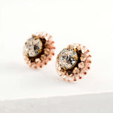 Big stud earrings