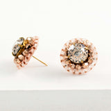 Swarovski rhinestone sparkly stud earrings