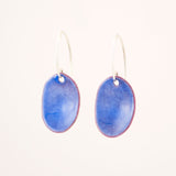 Hydrangea blue earrings