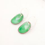 Enamel earrings