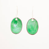 Light green earrings