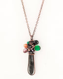 Unique boho chic necklace