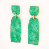Light green earrings
