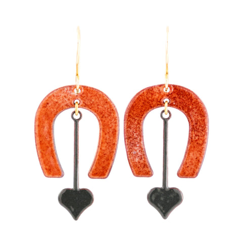 Arch drop earrings