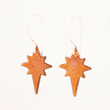Caramel color earrings