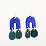 Arch drop earrings