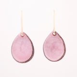 Blush pink earrings