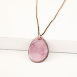 Light pink necklace