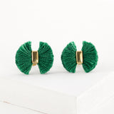 Fan tassel earrings