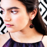 Antique style beaded earrings