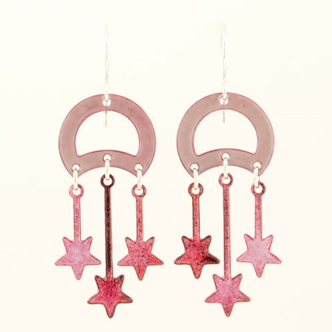 Statement celestial earrings