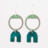 Delicate sterling silver handmade earrings