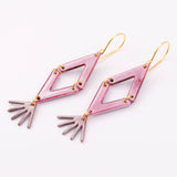 Winter fashion handmade earrings