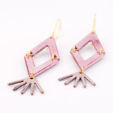 Gray earrings