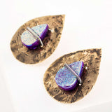 Vintage style handmade earrings