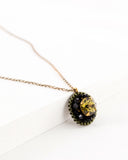 Olive green necklace