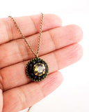 Dainty Swarovski pendant