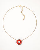 Clear Swarovski crystal choker necklace