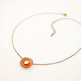 Clear Swarovski crystal choker necklace