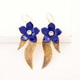 Royal blue earrings