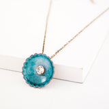 Vintage style colorful necklace