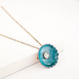Clear Swarovski crystal pendant