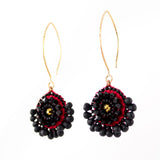 Hand beaded earrings